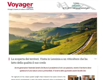 La scoperta dei territori. Visita in Lessinia a un viticoltore che ha fatto della qualità il suo credo - Voyager-Magazine.it - Sandro de Bruno