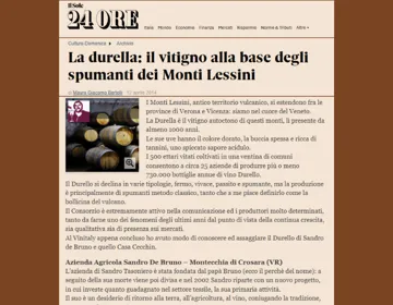 La Durella: il vitigno alla base degli spumanti dei Monti Lessini