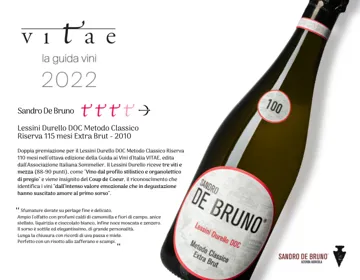 Vitae Ais Freccia di Cupido Sandro De Bruno Lessini Durello 100 mesi
