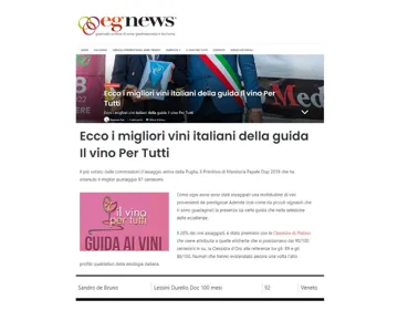 Guida Il Vino è per Tutti - I Migliori Vini Italiani