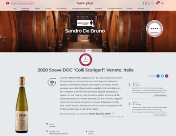 WEIN.PLUS Soave "Colli Scaligeri" DOC 2020 Sandro De Bruno