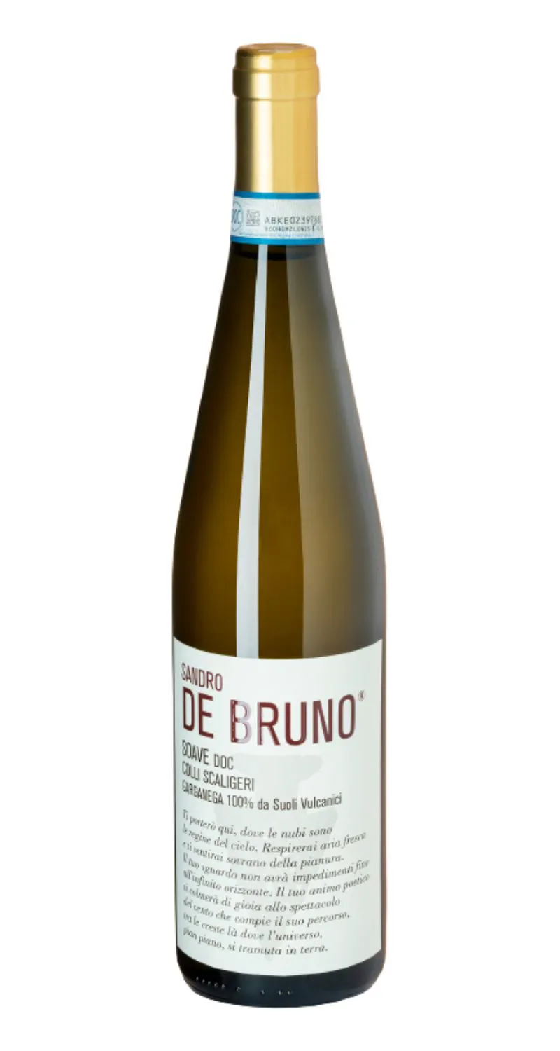 SOAVE COLLI SCALIGERI DOC | GARGANEGA 100% DA SUOLI VULCANICI | SANDRO DE BRUNO