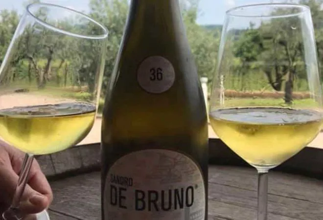 Sandro De Bruno - aperitivo in cantina 1 giugno