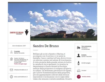 VINETIA - AZIENDA AGRICOLA SANDRO DE BRUNO