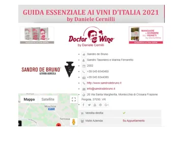 DOCTORWINE - PRODUTTORE SANDRO DE BRUNO