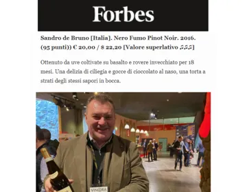 FORBES - ASSAGGIA QUESTI VINI AD IMPATTO DI LAVA
