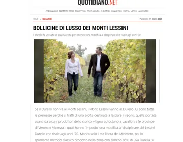 BOLLICINE DI LUSSO DEI MONTI LESSINI - DURELLO SANDRO DE BRUNO